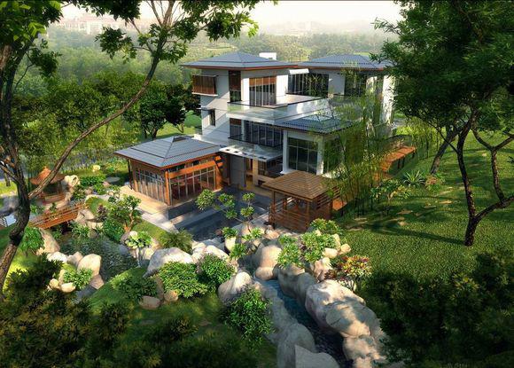 梅州別墅裝修庭院這樣做才好看