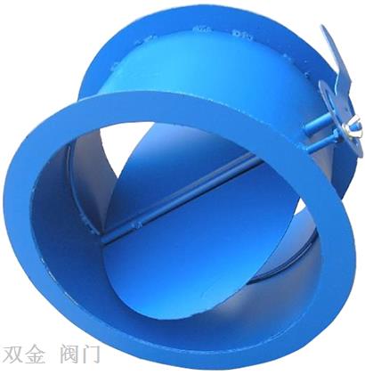 浙江雙金閥門供應STF-1圓形手動風量調節閥