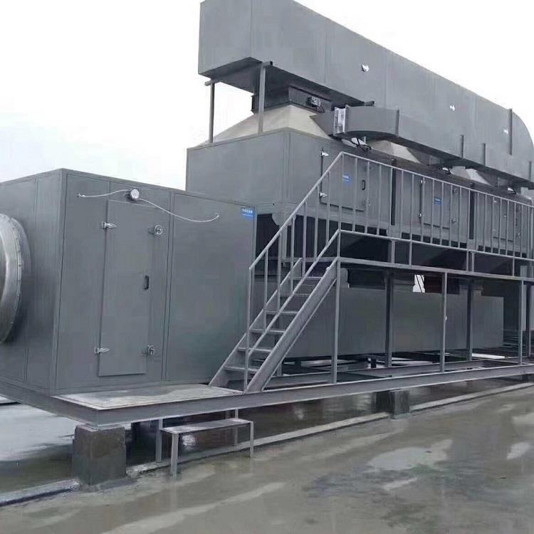 噴涂廢氣處理設備 催化燃燒設備 4s店噴漆廢氣處理設備