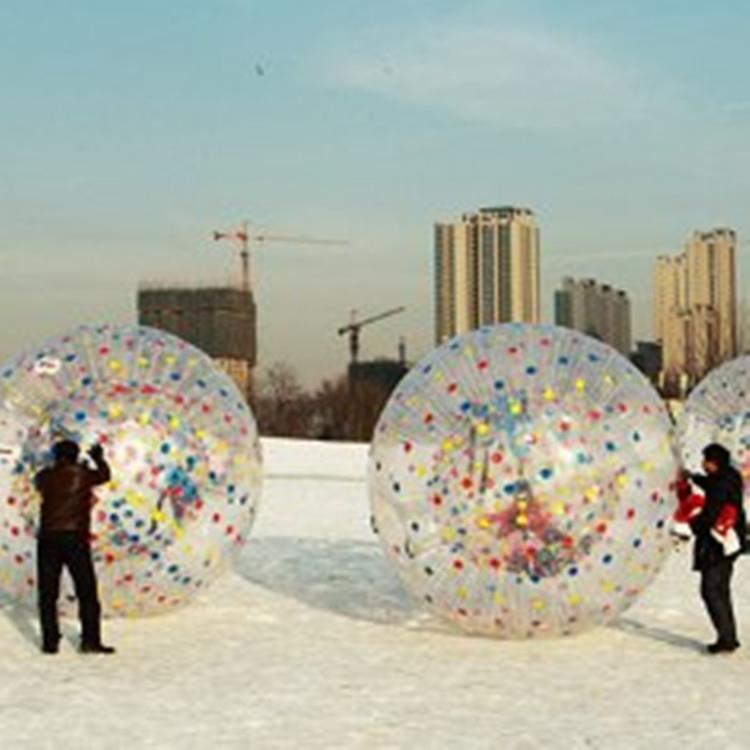 滑雪场游乐设备雪地悠波球嬉雪乐园儿童戏雪设备