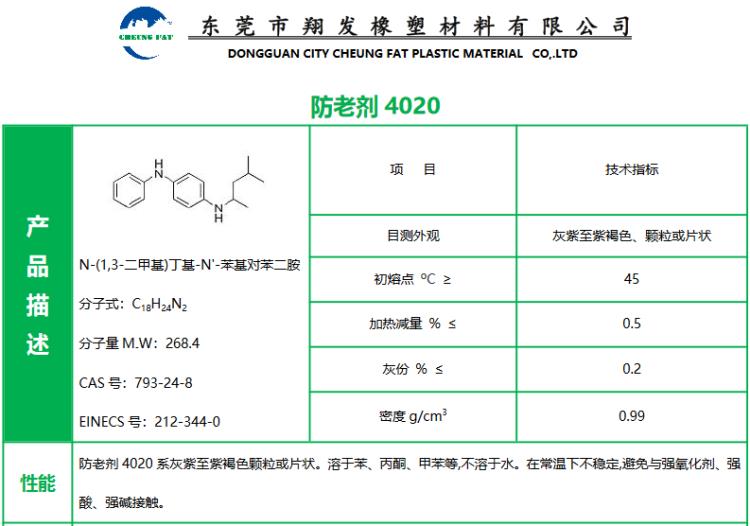 防老劑4020-4010-445 江門 廠家直銷 總代 廣州