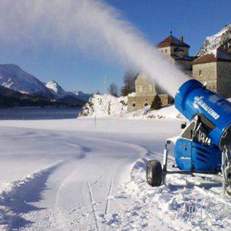 可旋轉(zhuǎn)移動(dòng)大型造雪機(jī)  馳勝造雪機(jī)圖片