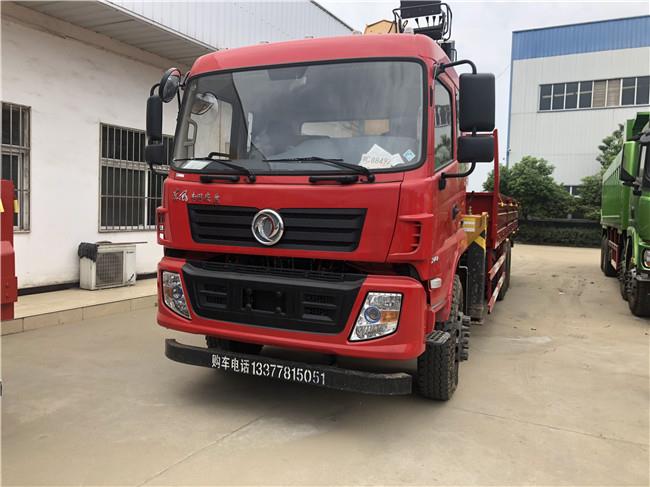 東風專底后八輪隨車吊詳細配置與參數
