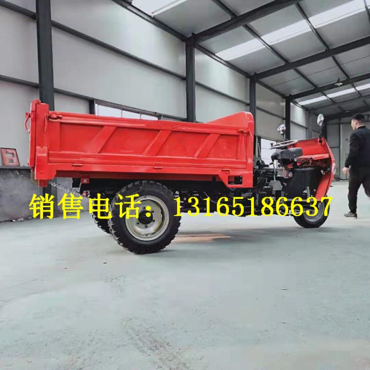 廠家生產建筑工地柴油三輪車 礦用運輸三輪車 工程自卸三輪車