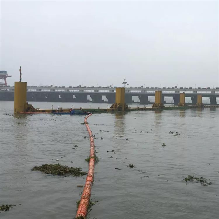 曲靖电站拦漂排河道拦垃圾塑料浮筒介绍