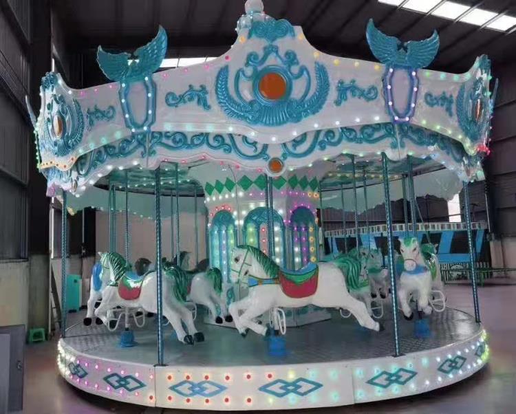 旋轉木馬出租租賃報價兒童游樂設備旋轉木馬出租廠家