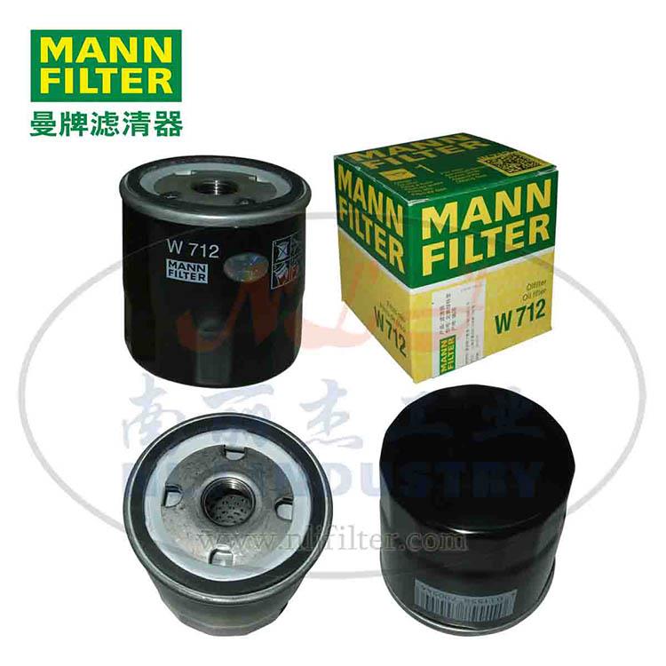 MANN曼牌機油濾清器W712