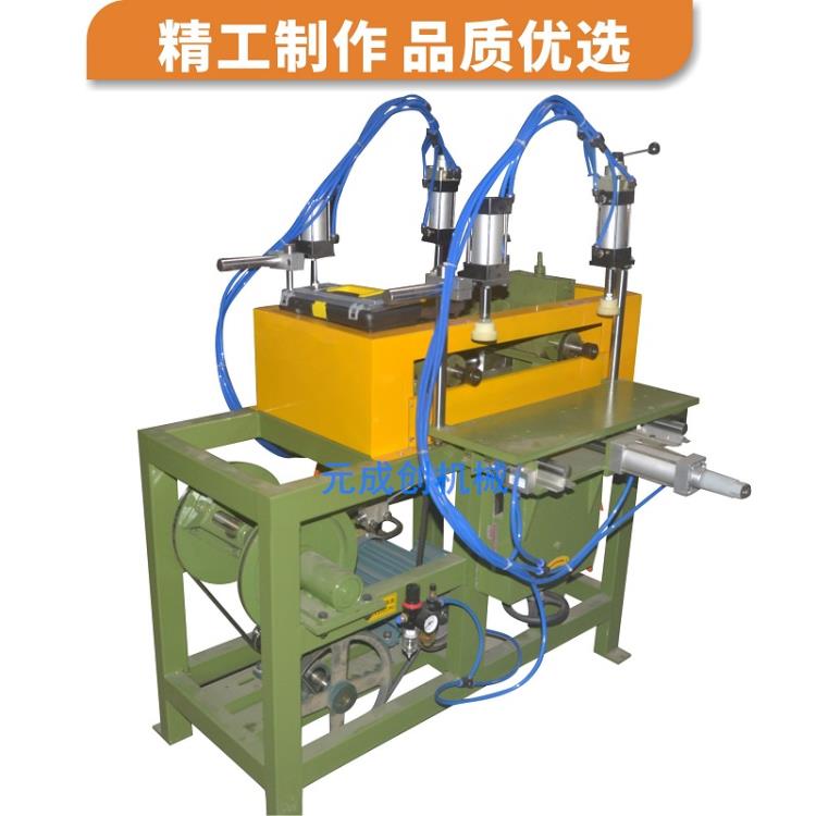 臥式雙端自動銑槽機 自動拉槽機 木工開榫機 雙軸榫眼機