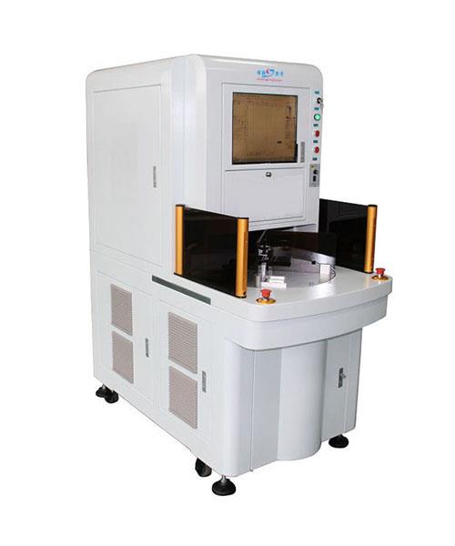 【打标机】多工位转盘式自动激光打标机