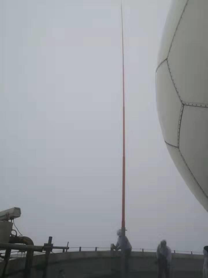 雷達(dá)站玻璃鋼避雷針 21米16米透波型玻璃鋼避雷針