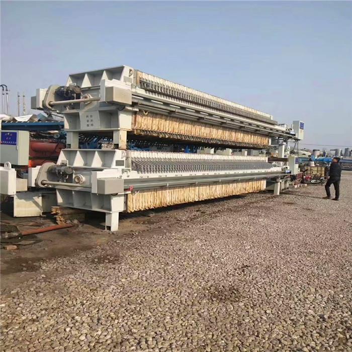 出售二手500平方箱式壓濾機